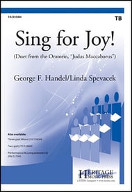 Sing for Joy! TB choral sheet music cover Thumbnail